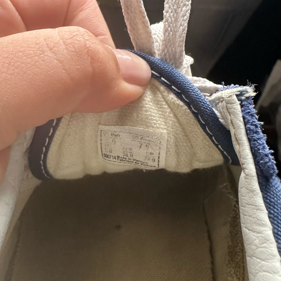 Vans Blue and White Sneakers - Picture 4 of 4